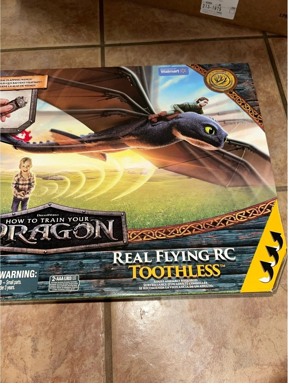 How to Train Your Dragon Real Flying RC Toothless Walmart Exclusive New